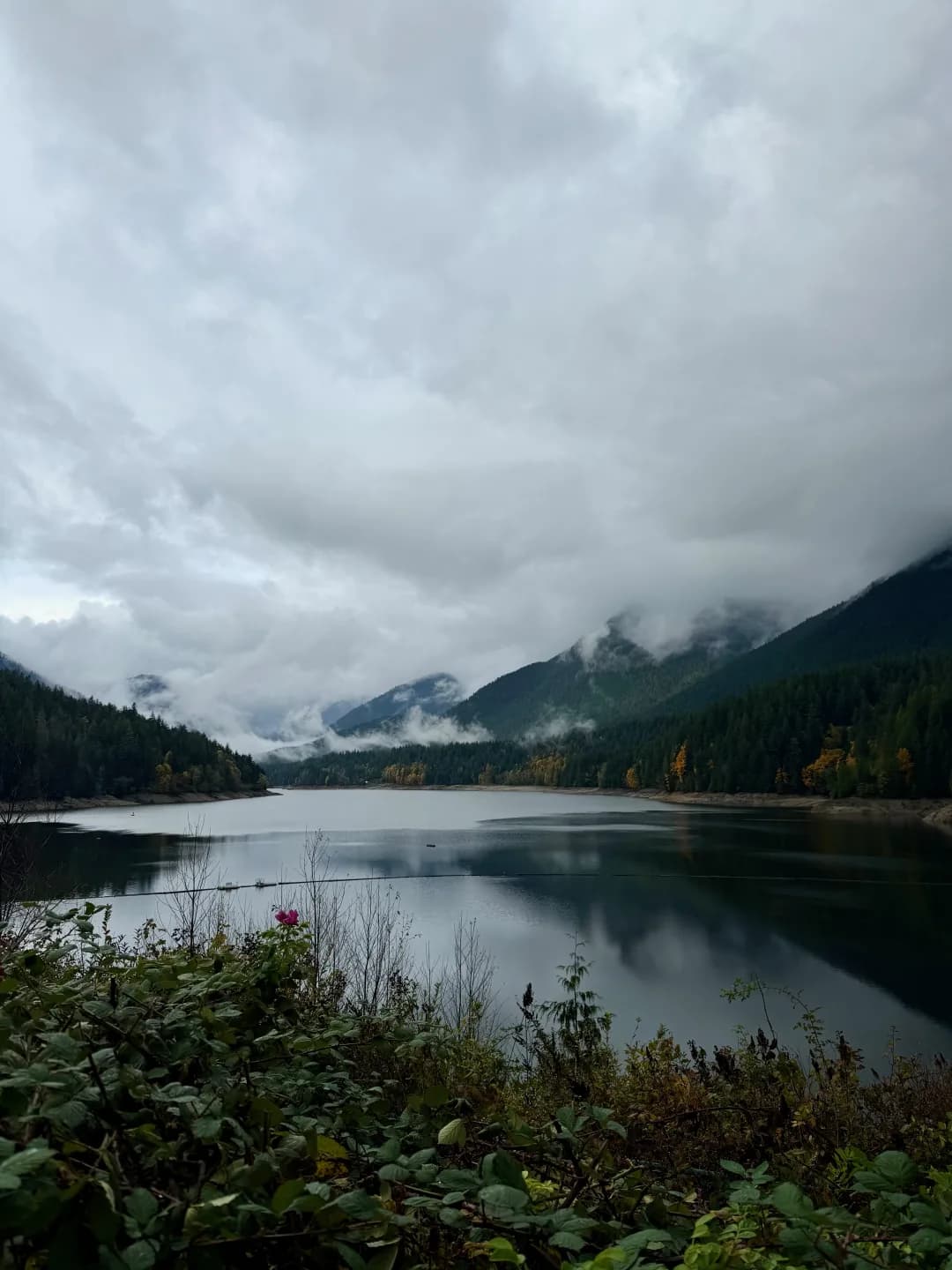 Lago Capilano em North Vancouver
